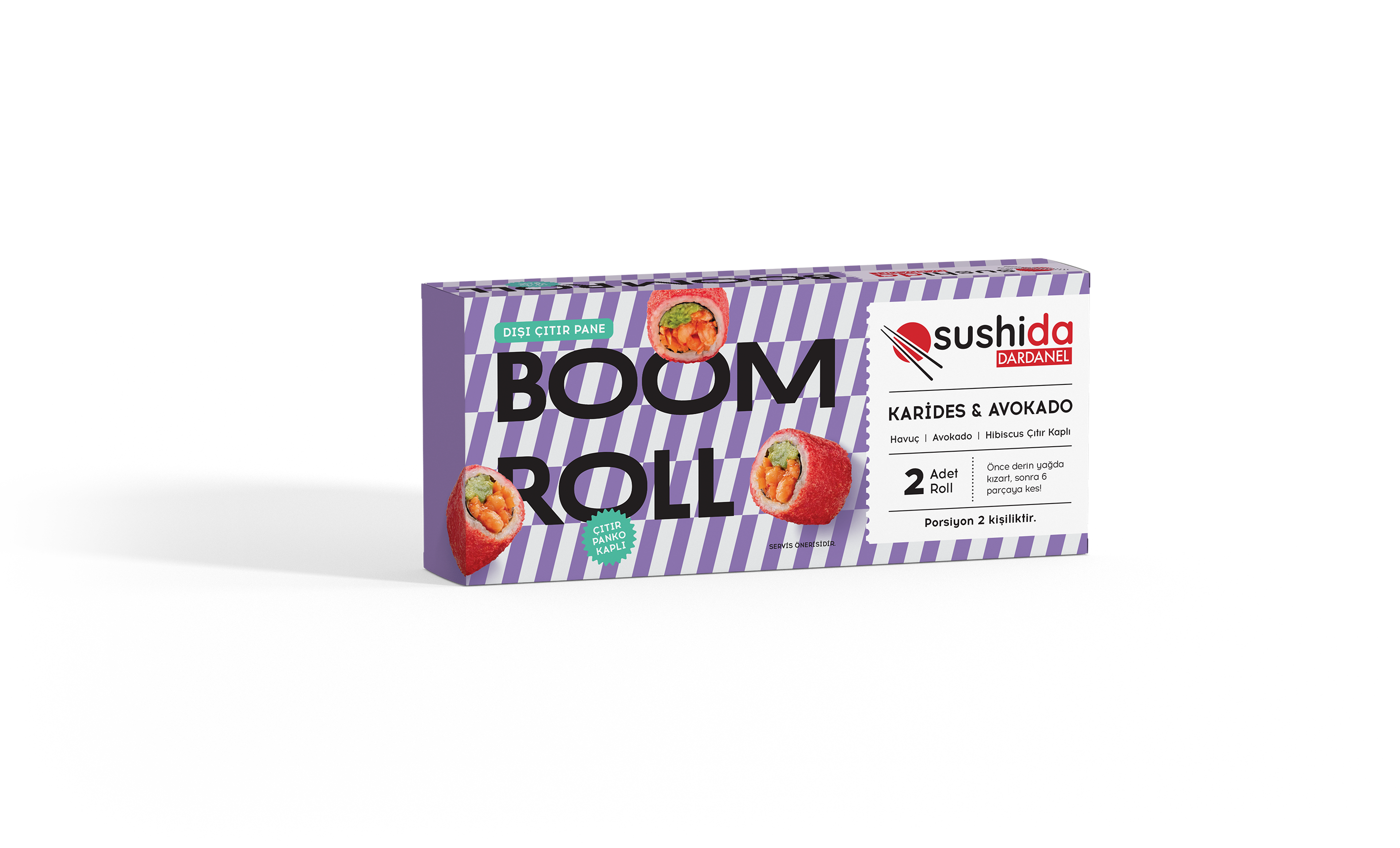 Donuk Boom Roll Karides