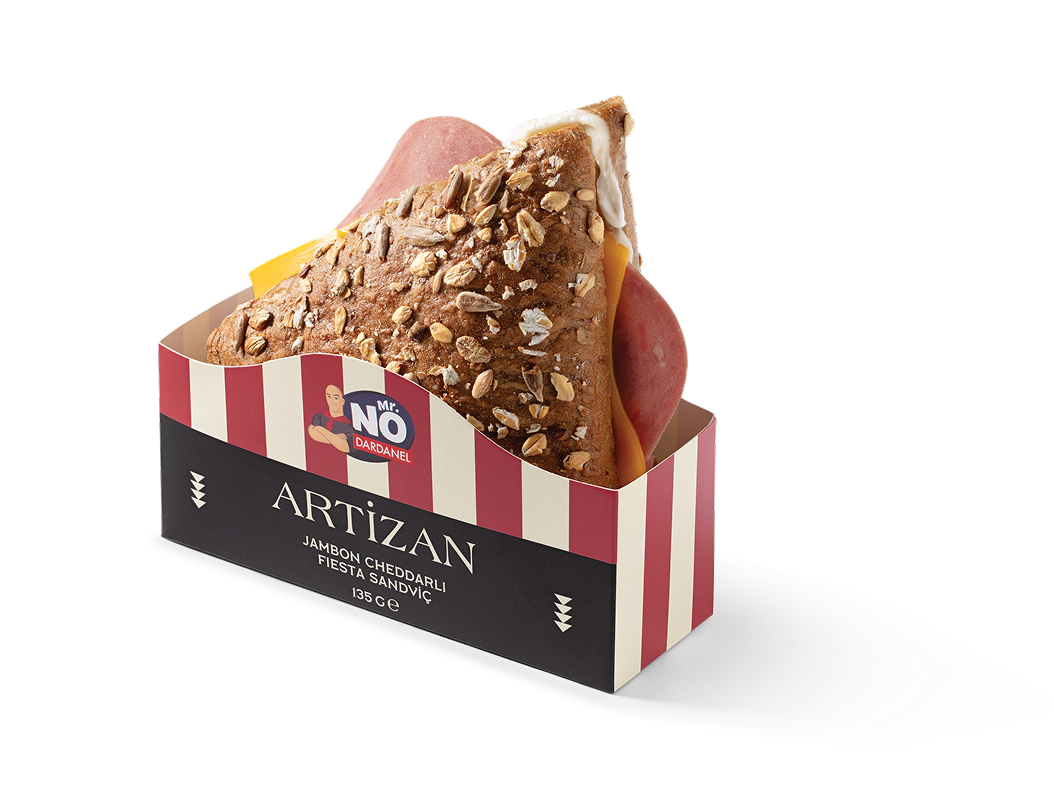 Artizan Jambon Cheddarl Fiesta Sandvi