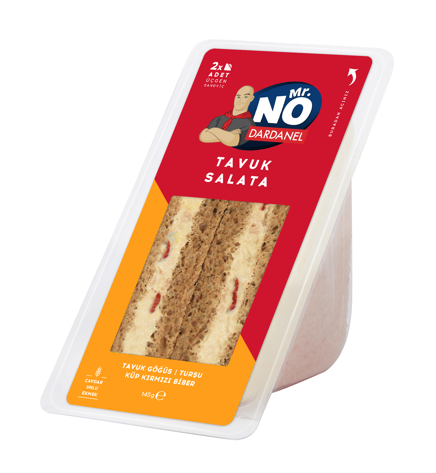 Klasik Tavuklu Sandvi