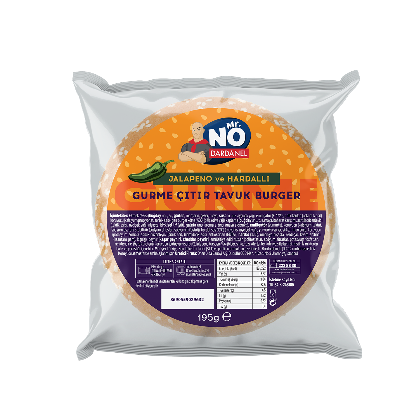 Gurme tr Tavuk Burger